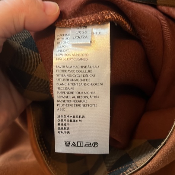 Anthropologie Faux Suede Leggings Size 28 - Picture 3 of 15